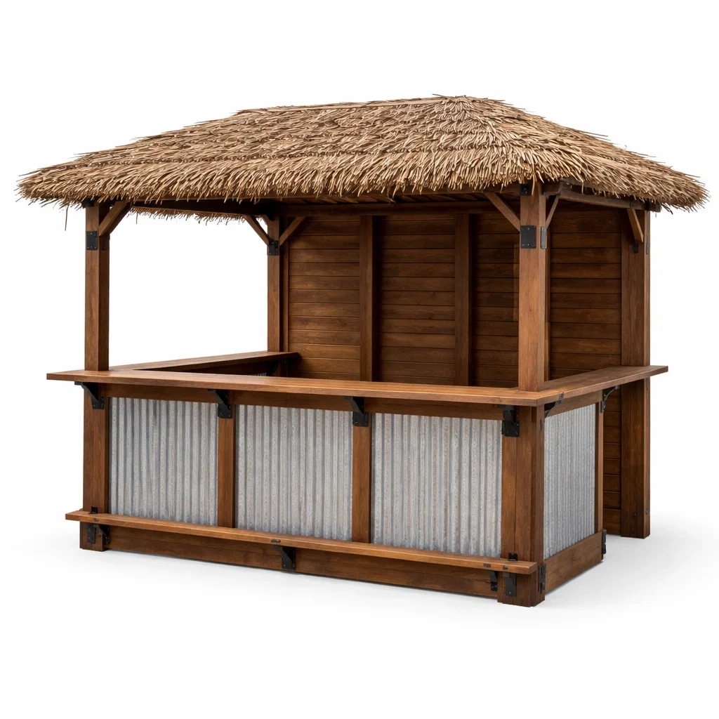 Structures de jardin,Kiosque bar de jardin - Chicoasisliving