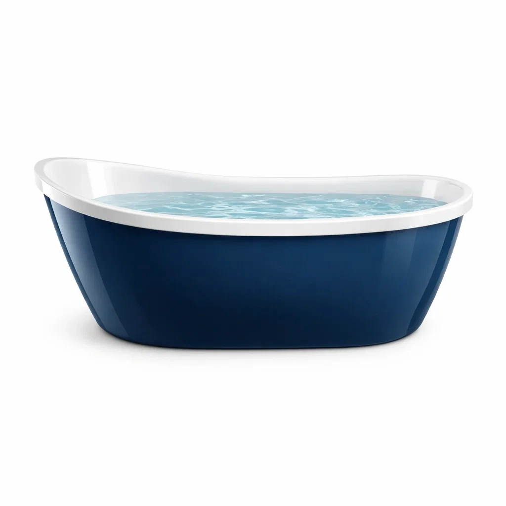 Article de salle de bain,Baignoire îlot - SerenityLivingspace