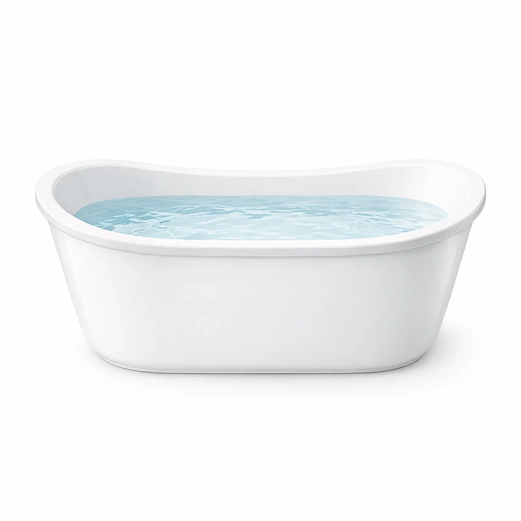 Article de salle de bain,Baignoire îlot - SerenityLivingspace