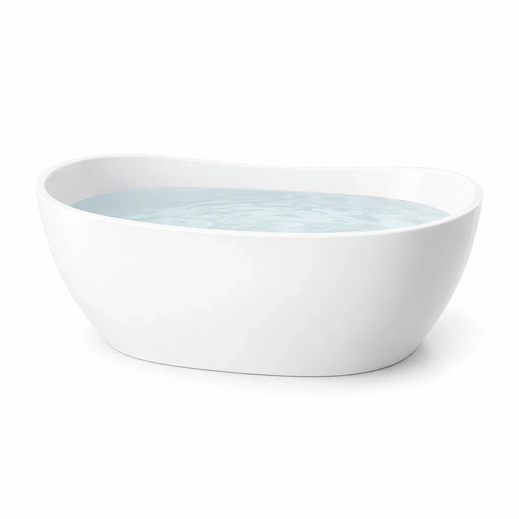 Article de salle de bain,Baignoire îlot - SerenityLivingspace