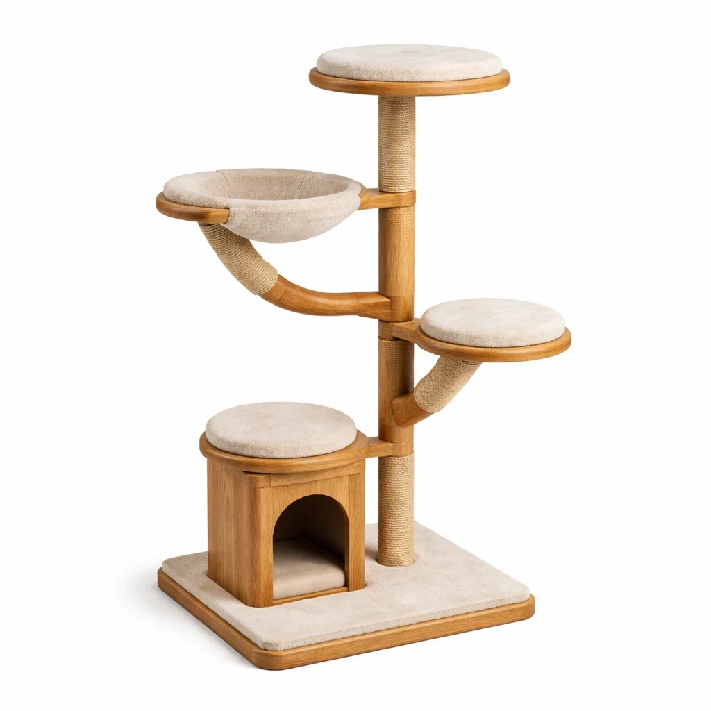 Espace d'activité pour chats,Arbre à chat - Cozyoasisliving