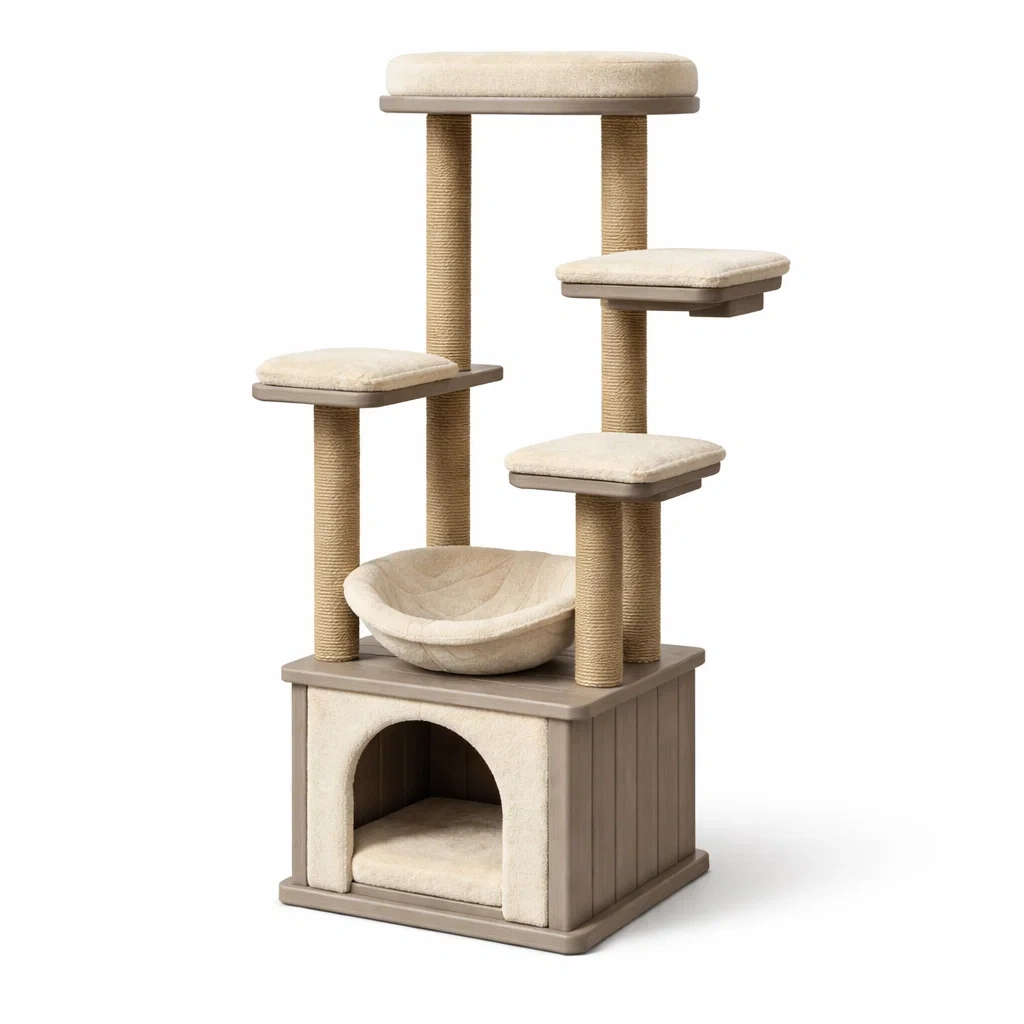 Espace d'activité pour chats,Arbre à chat - Cozyoasisliving