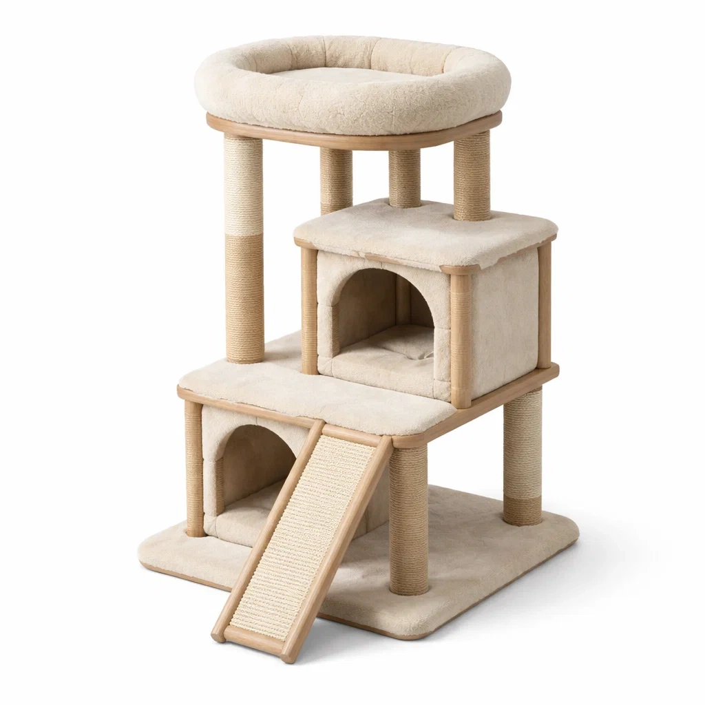 Espace d'activité pour chats,Arbre à chat - Cozyoasisliving