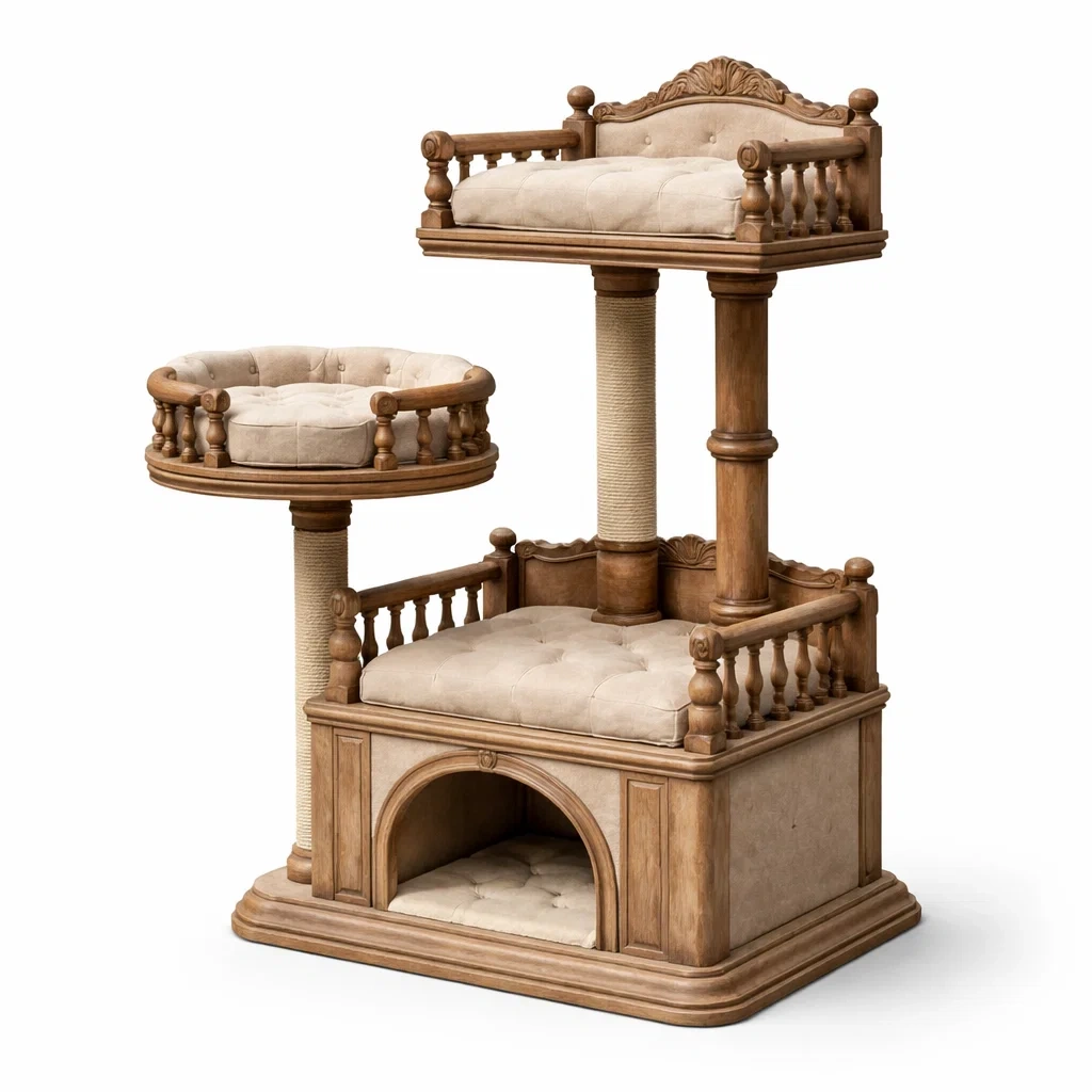 Espace d'activité pour chats,Arbre à chat - Cozyoasisliving