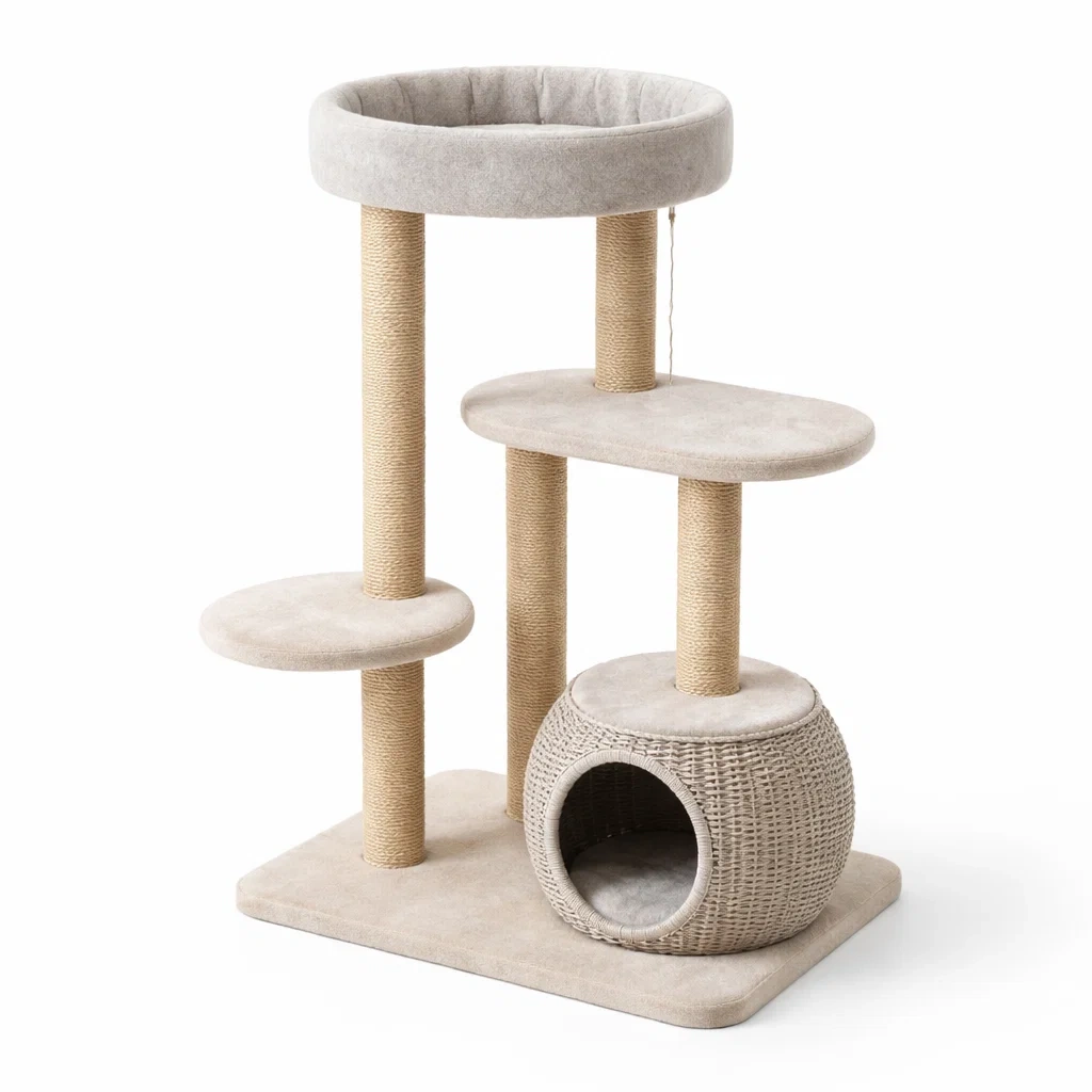Espace d'activité pour chats,Arbre à chat - Cozyoasisliving