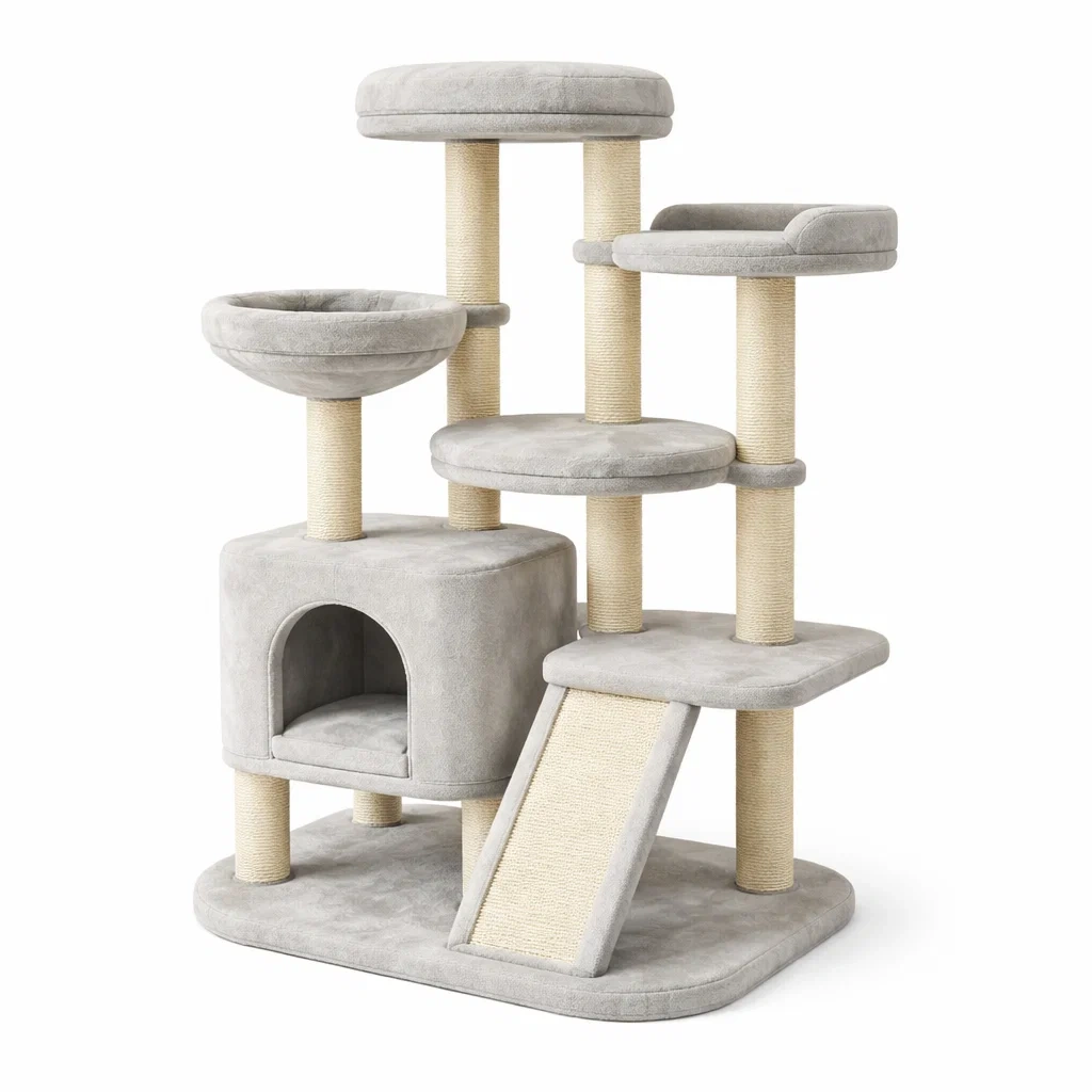 Espace d'activité pour chats,Arbre à chat - Cozyoasisliving