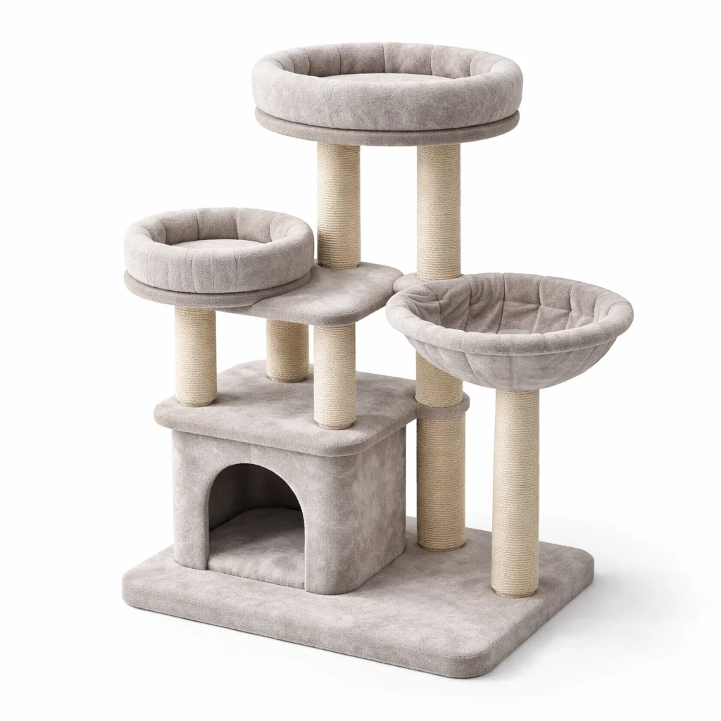 Espace d'activité pour chats,Arbre à chat - Cozyoasisliving