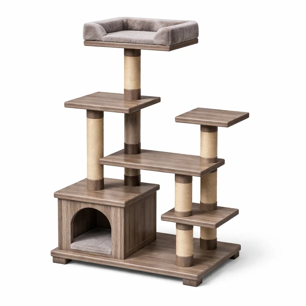 Espace d'activité pour chats,Arbre à chat - Cozyoasisliving