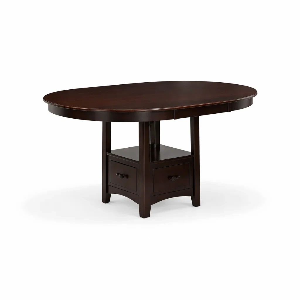 Table à manger extensible en bois avec tiroirs-PURE DRE AMSP ACE