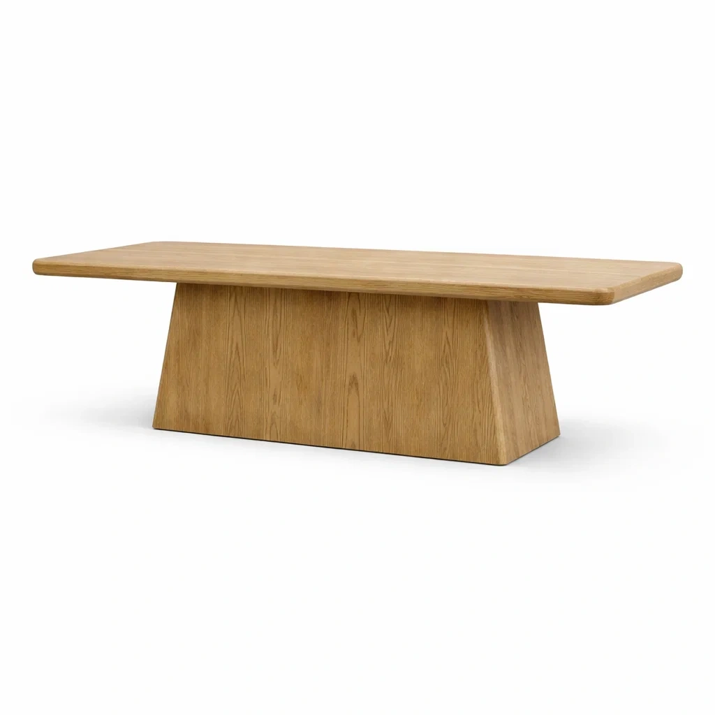 Table à manger en bois de chêne massif-PURE DRE AMSP ACE