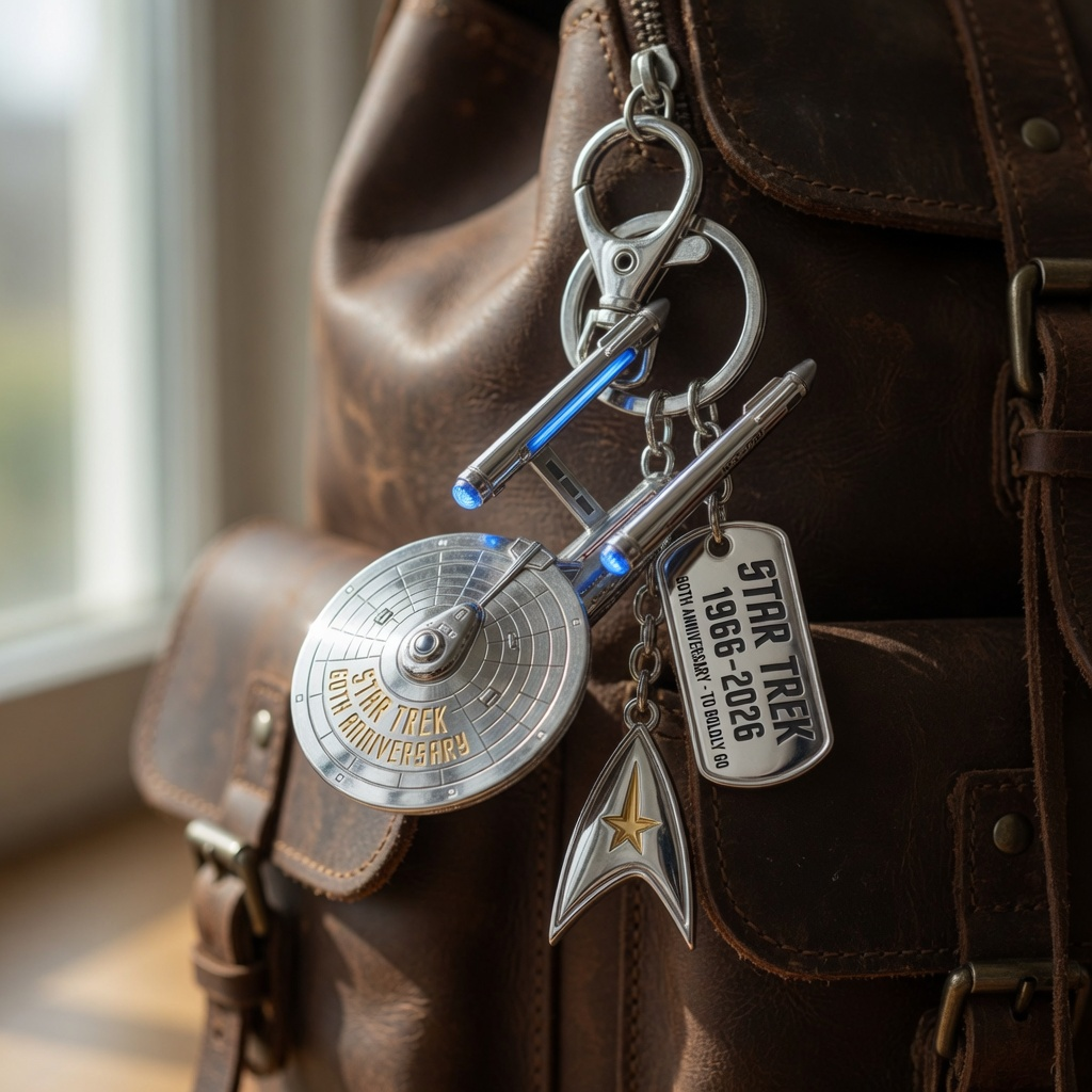 Star Trek 60th Anniversary Collectible Keychain