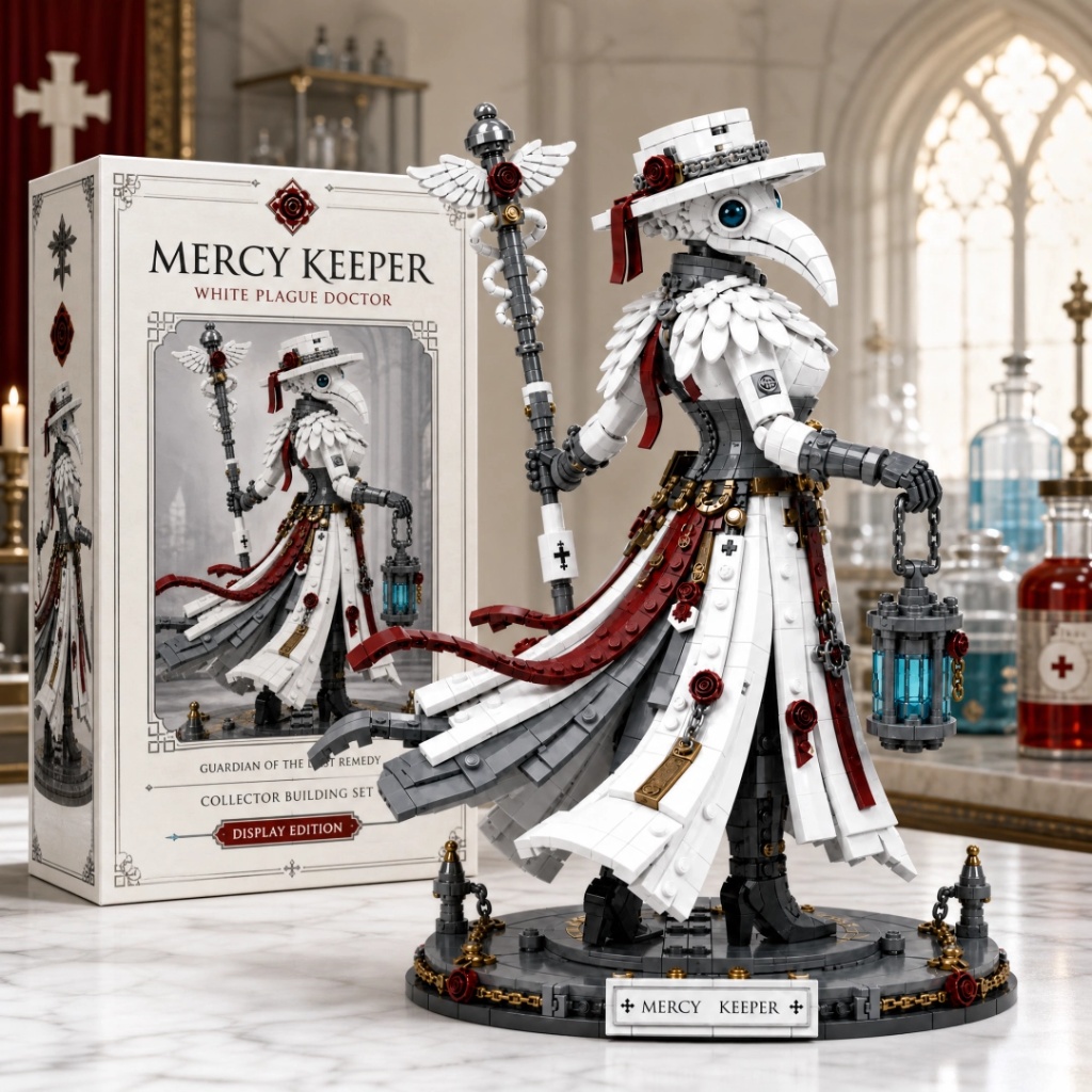 ✨ Gothic Plague Doctor Collector Building Set
