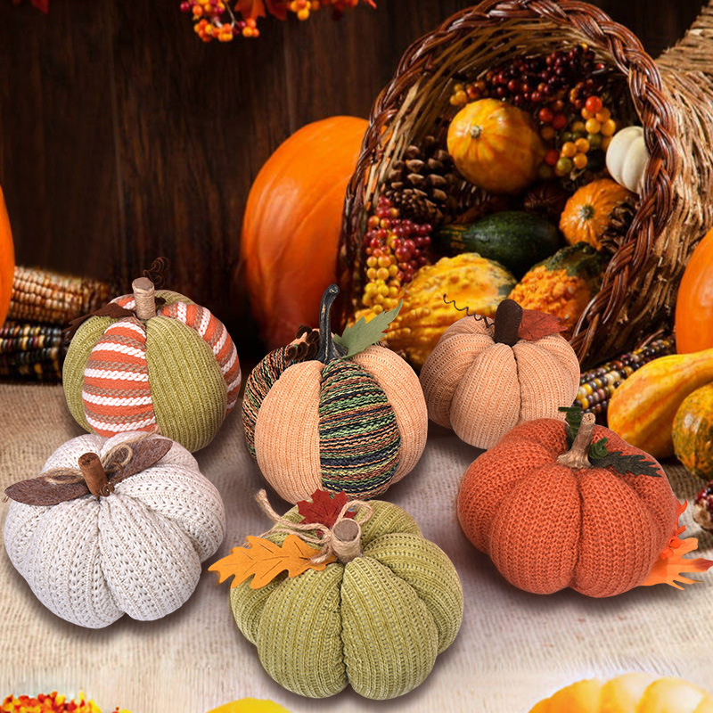 Knitted Pumpkin（100% Handmade）