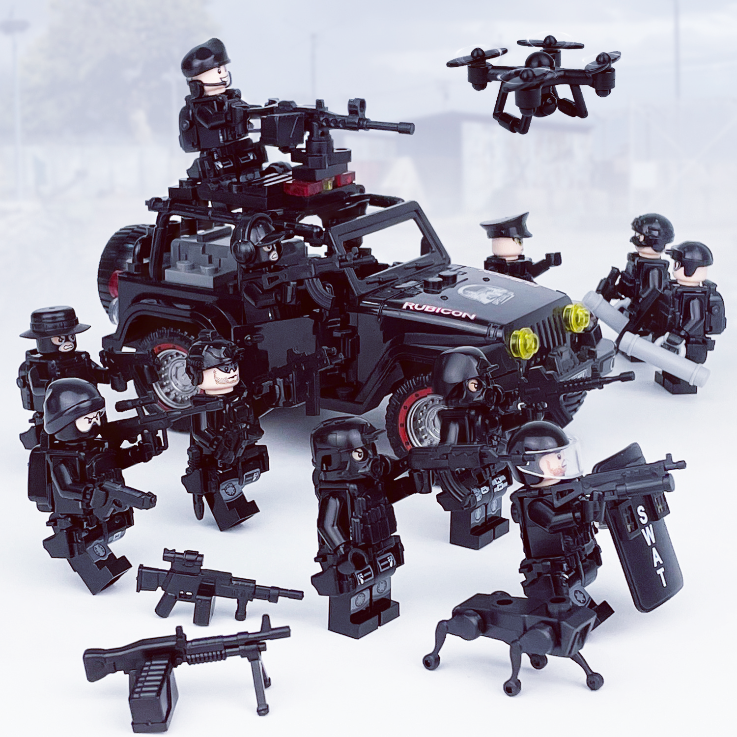 🚔🎄 SWAT Minifigure Advent Calendar