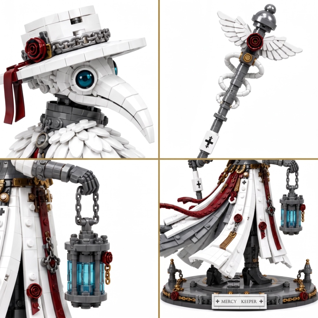 ✨ Gothic Plague Doctor Collector Building Set