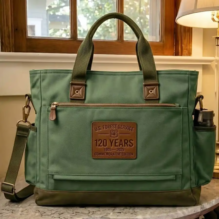 USFS 120th Anniversary Edition Heavy-Duty Multifunctional Outdoor Tote Bag