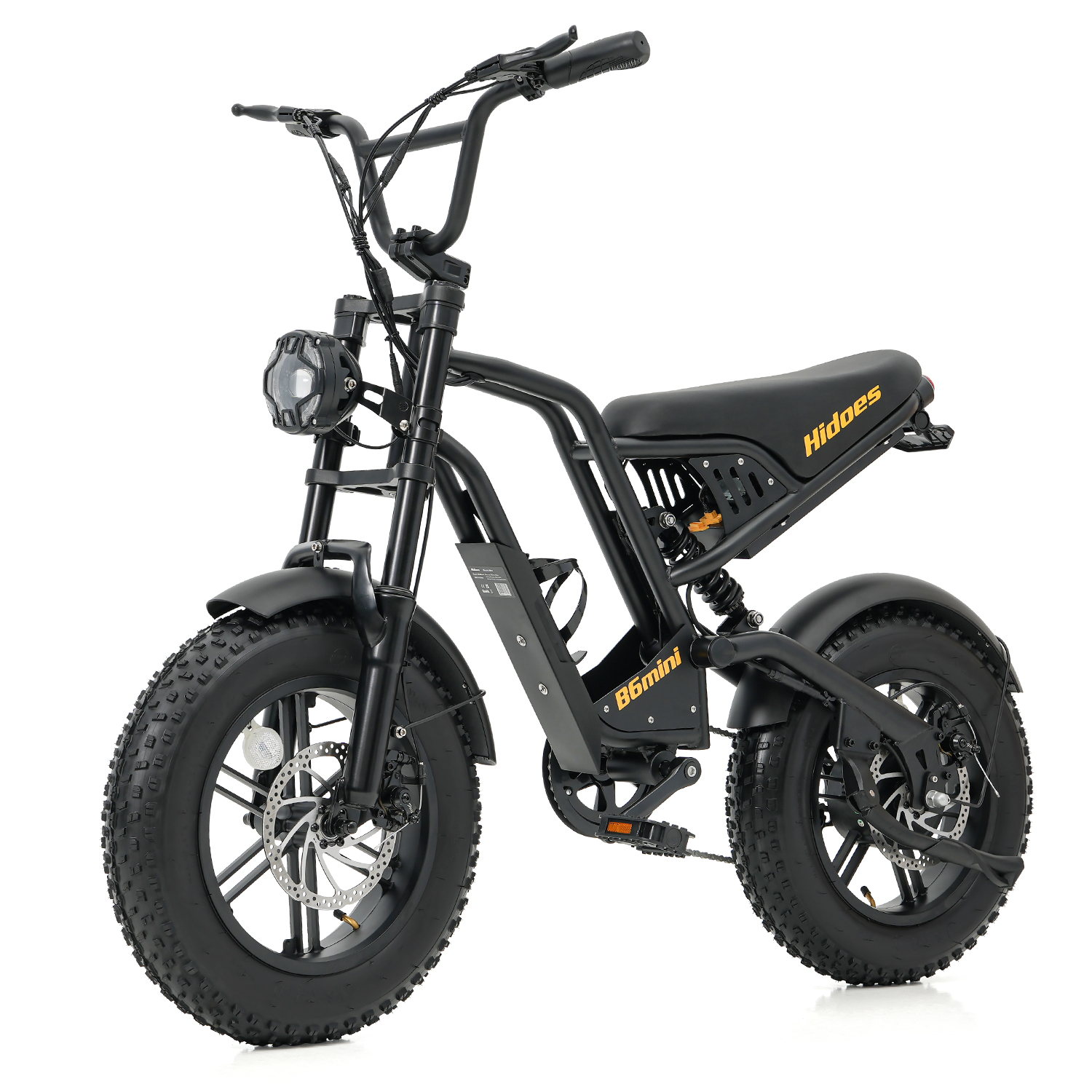 Hidoes B6 Mini Electric Bike With 48v 10ah Battery & 16" Fat Tire