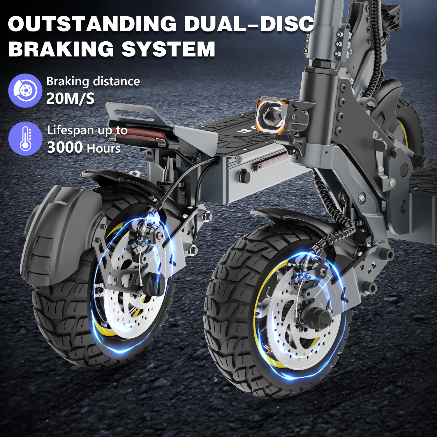 iENYRID S1 1000W Commuter Electric Scooter