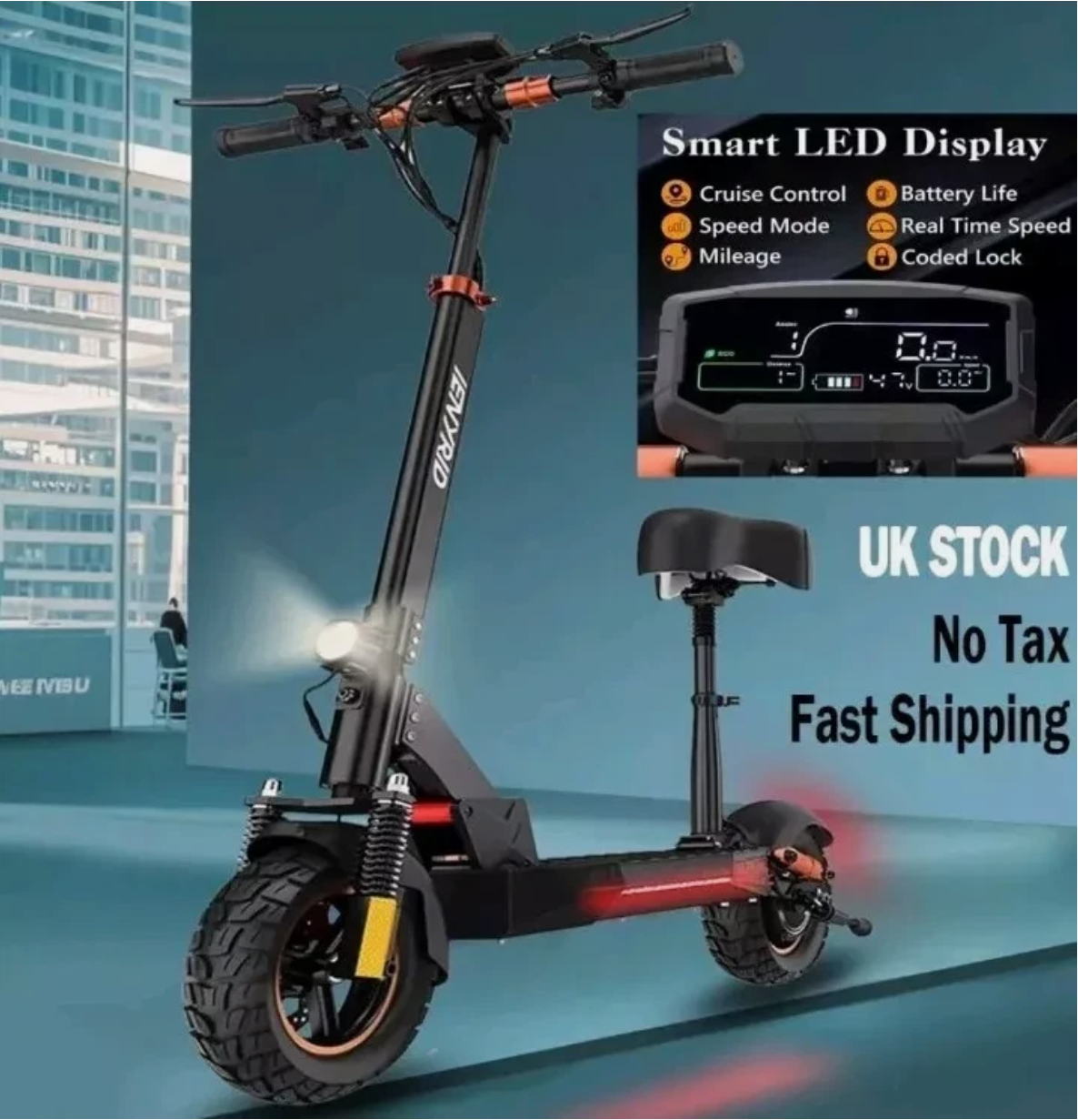 iENYRID M4 PRO S+ 10" 12.5AH 48V Electric Scooter Off Road Scooter For VIP New