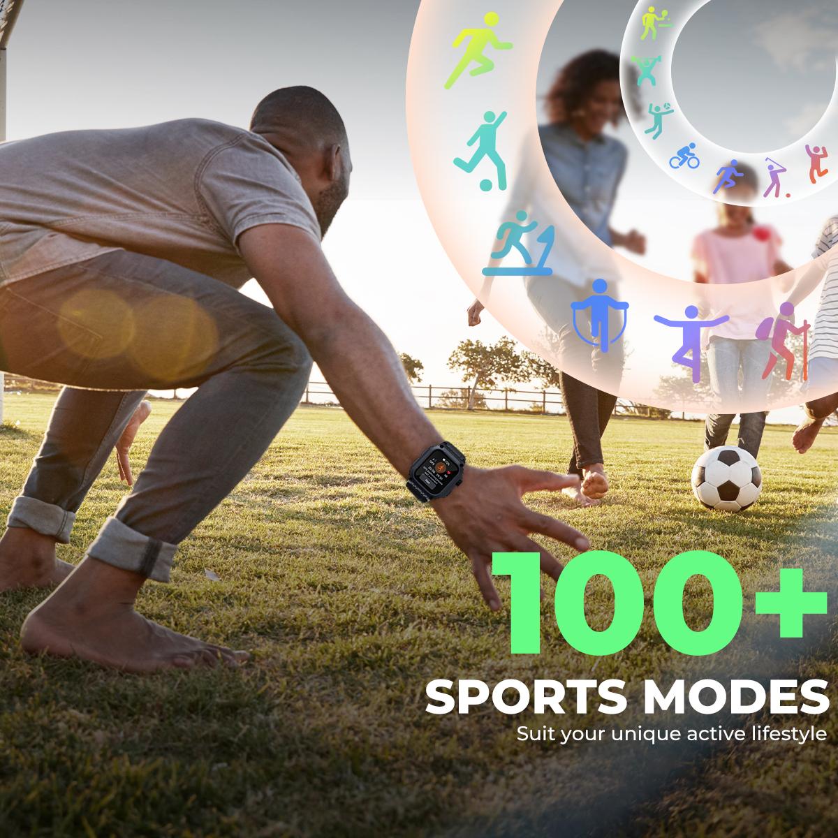 Sport Smart Watch with GPS Tracker Bluetooth Call 24h Heart Rate/Sleep Monitor