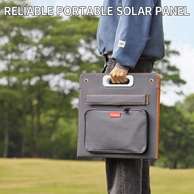 FlashFish TSP60 Portable Solar Panel | 18V/60W Foldable Charger