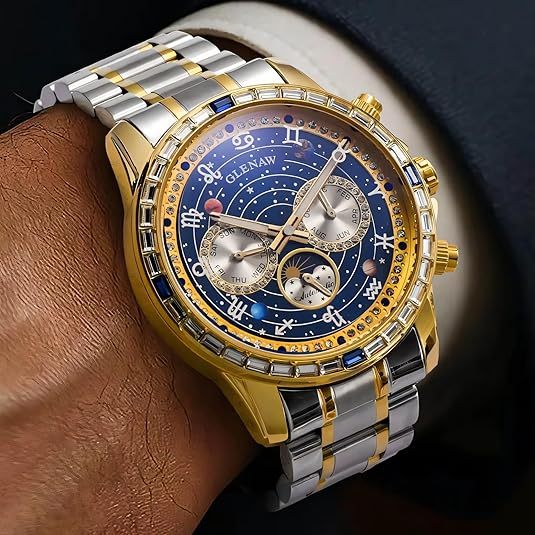 Men’s Cosmic Zodiac Mechanical Watch