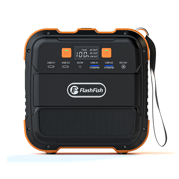 FlashFish A101 Mini Portable Power Station | 120W+98Wh Flight Approved
