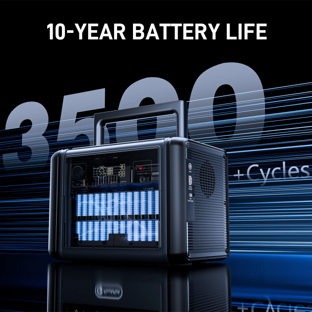 Flashfish T1200S Portable Power Station |【LFP】1200W+768Wh