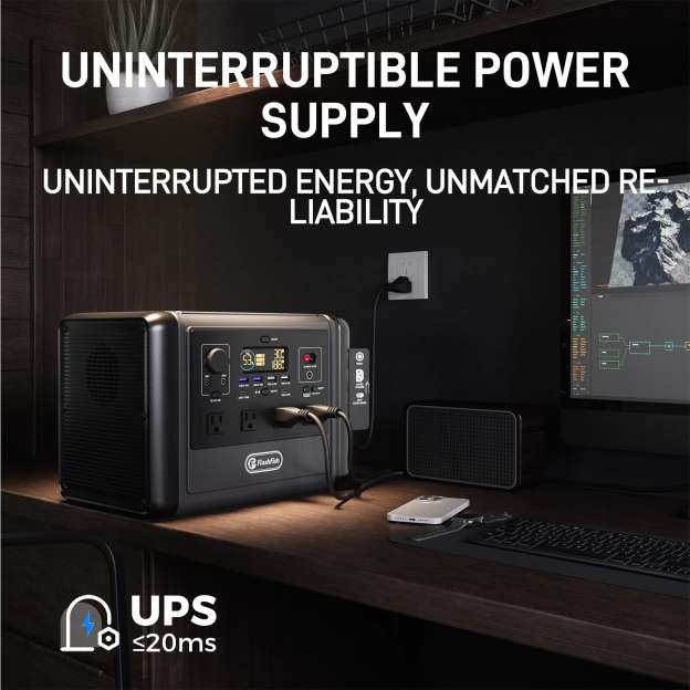 Flashfish T1200S Portable Power Station |【LFP】1200W+768Wh