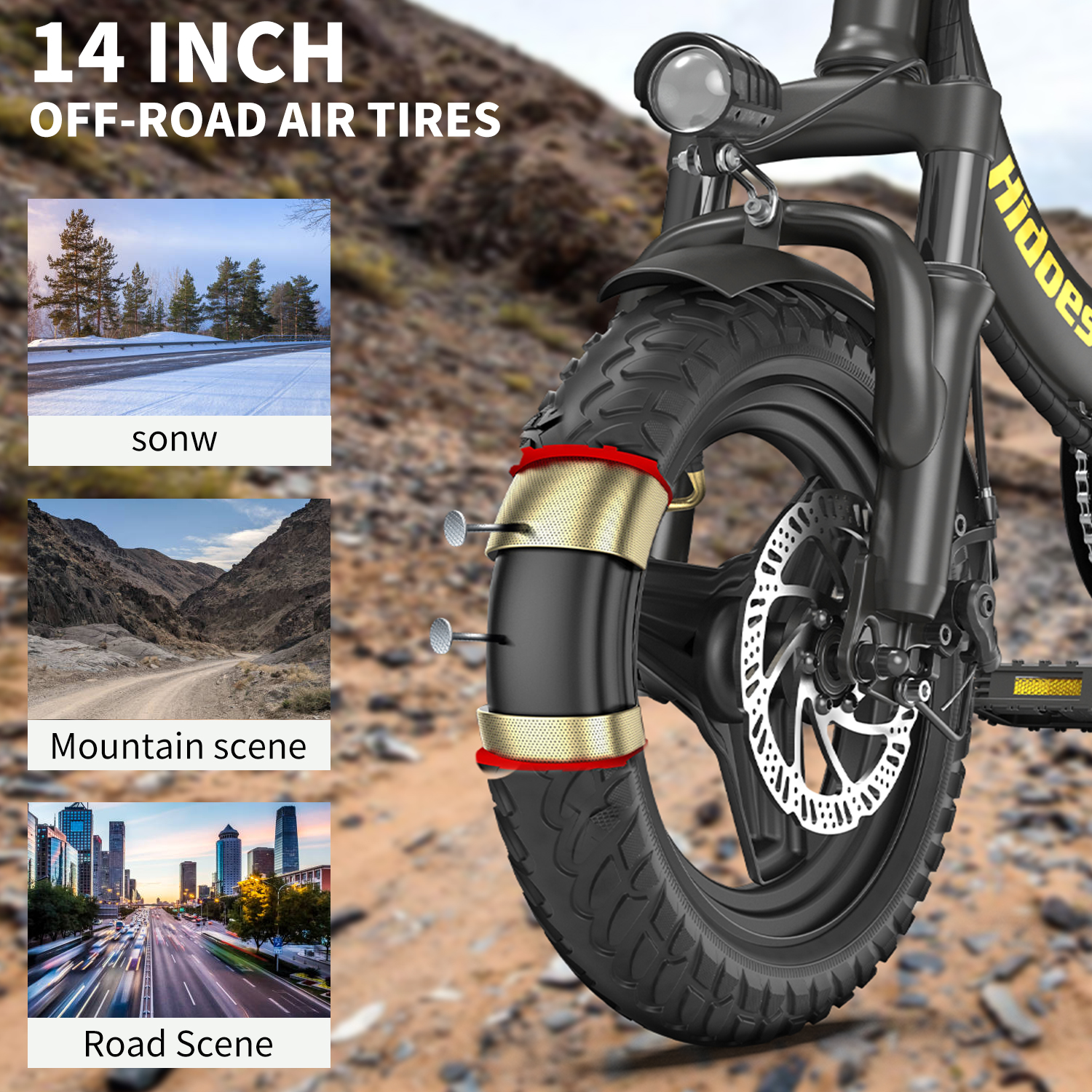 Hidoes C5 W350 36V 10.4AH