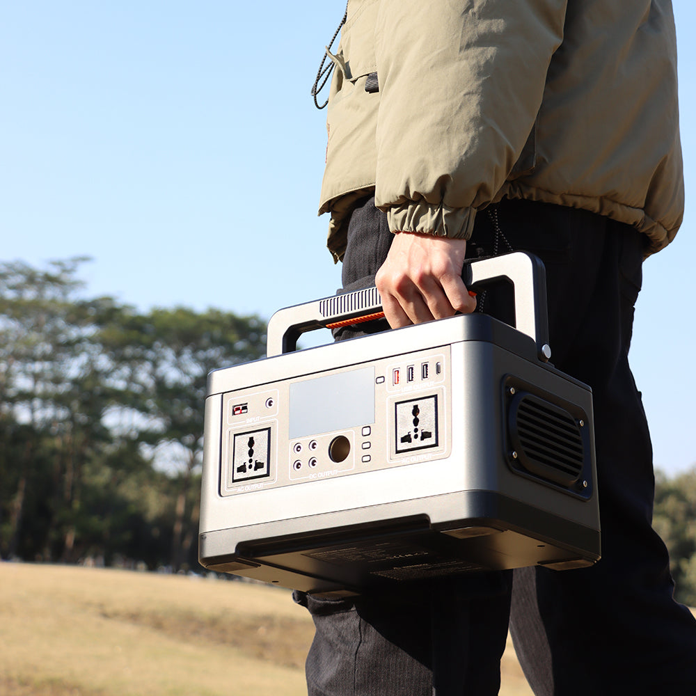 FlashFish P63 Portable Power Station | 500W+520Wh High-Capacity Backup