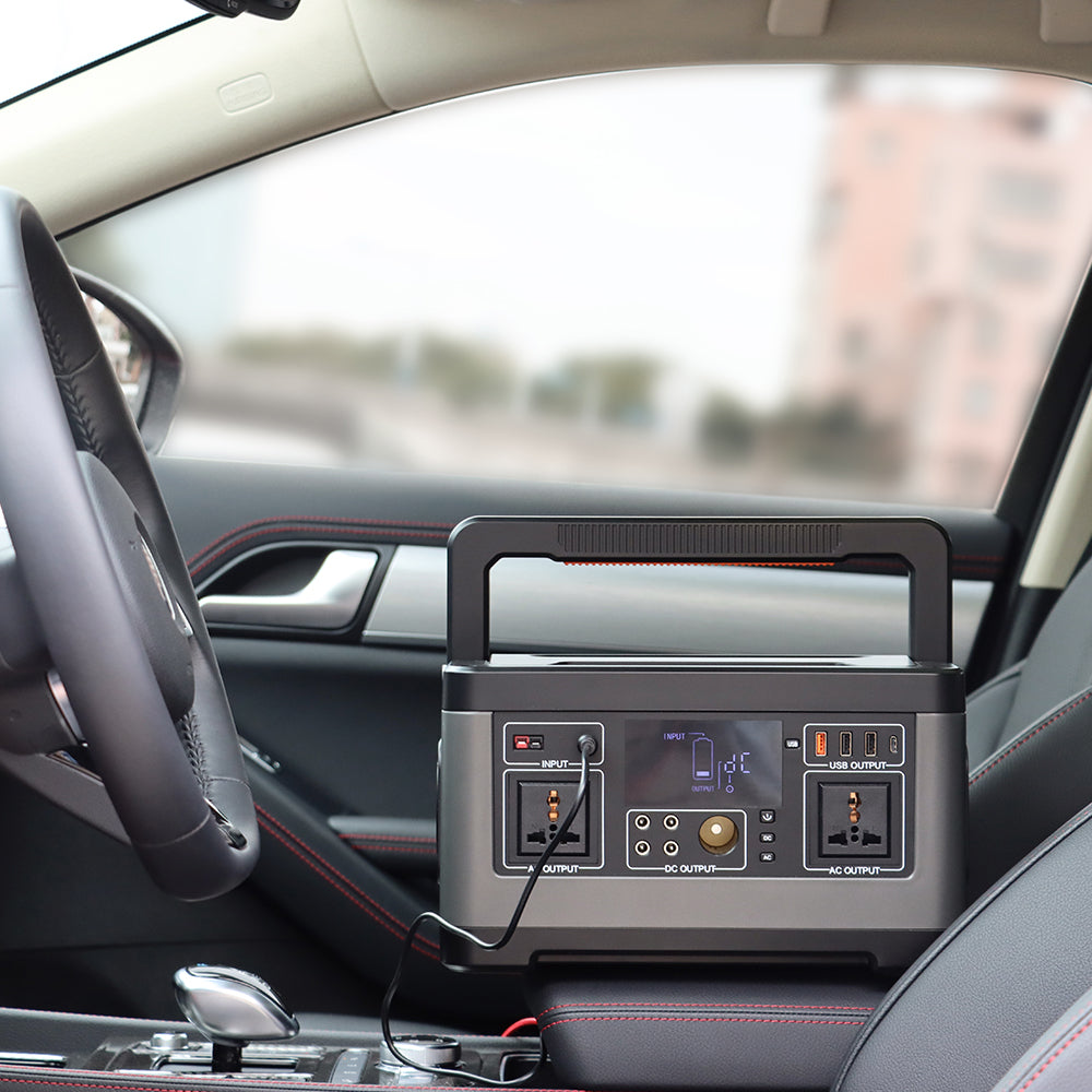 FlashFish P63 Portable Power Station | 500W+520Wh High-Capacity Backup