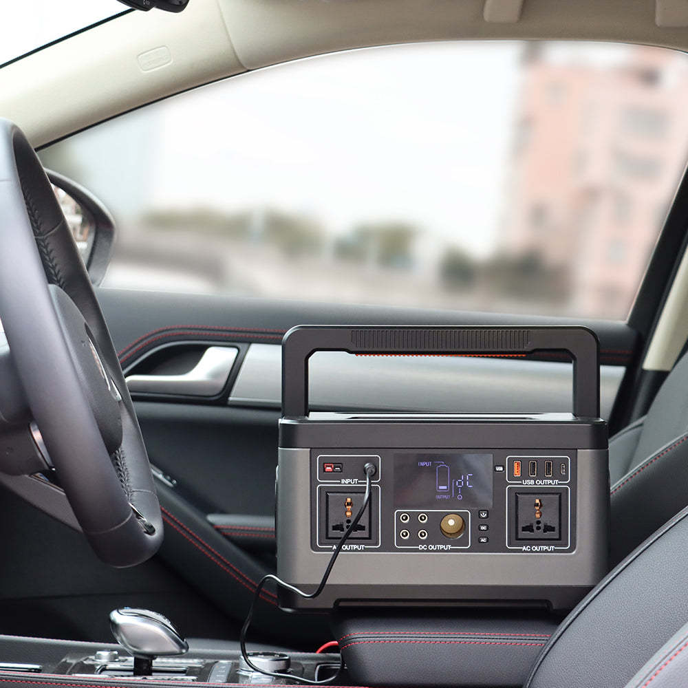 FlashFish P63 Portable Power Station | 500W+520Wh High-Capacity Backup