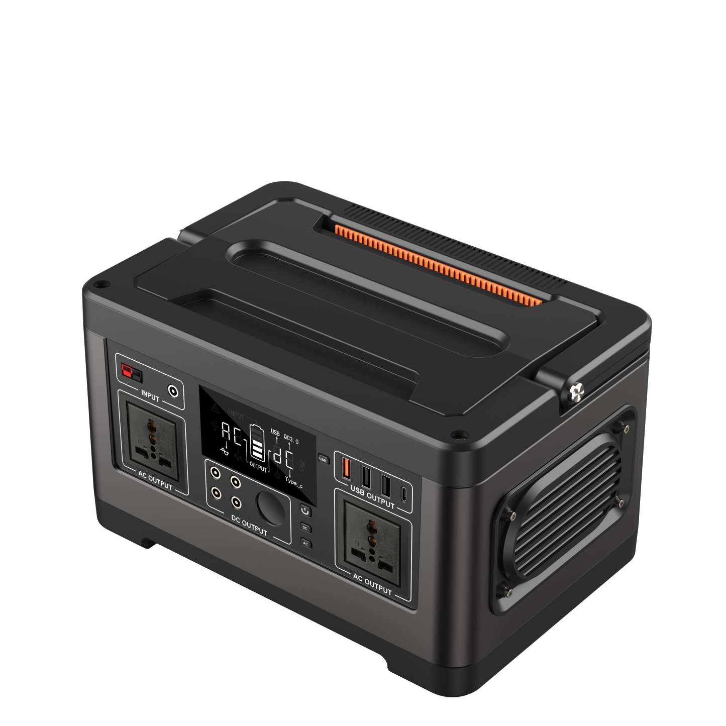 FlashFish P63 Portable Power Station | 500W+520Wh High-Capacity Backup