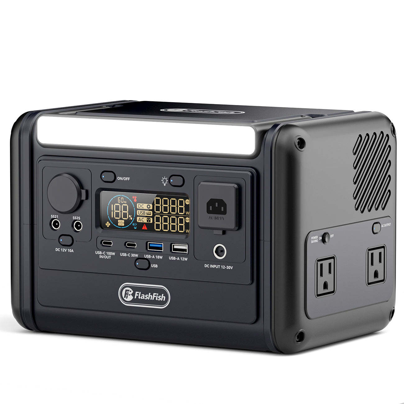 FlashFish T300PRO Portable Power Station |【LFP】300W+230Wh