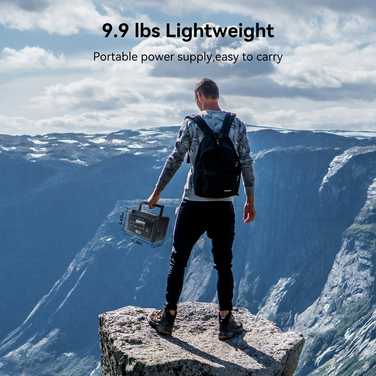 FlashFish T300PRO Portable Power Station |【LFP】300W+230Wh