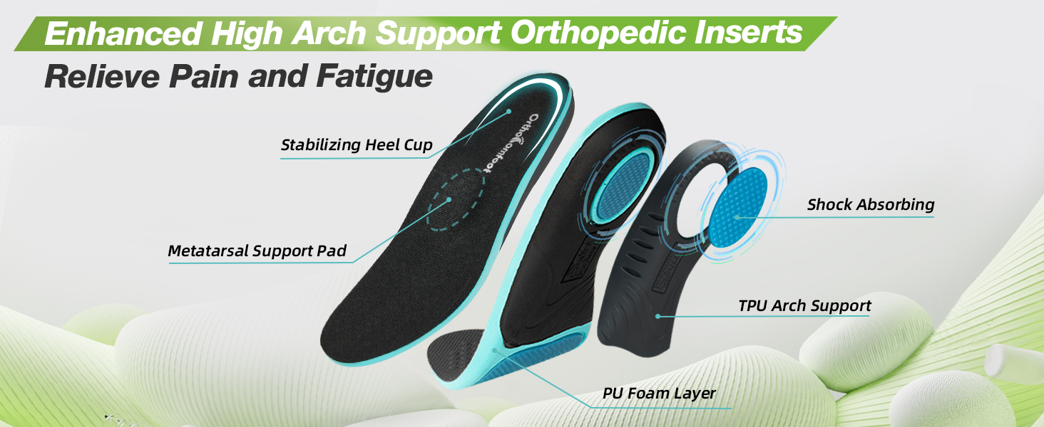 Men's Orthopedic Slip On Loafers Walking Shoes Inserts