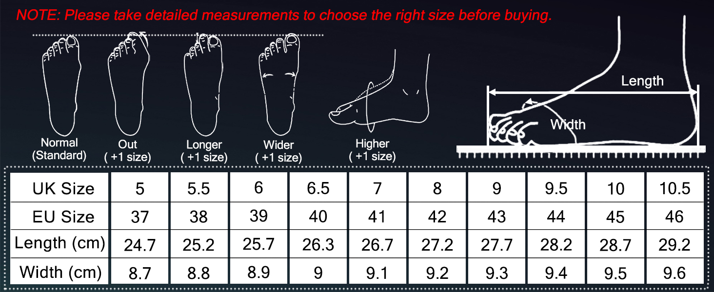 the size of the foot is approximately 3 inches long.