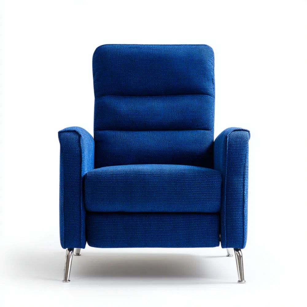 Relaxsessel Stoff 75x85x100 cm – Blau – Modernes Design