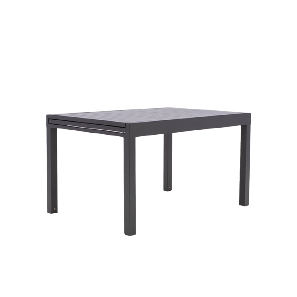 Table d'extérieur extensible en aluminium - Usage pour repas en extérieur - Dimensions 150 x 90 x 75-boitepure.com