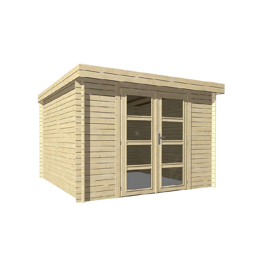 Cabane de jardin en bois - Espace de rangement extérieur - Bois traité - 200 x 150 x 120-boitepure.com