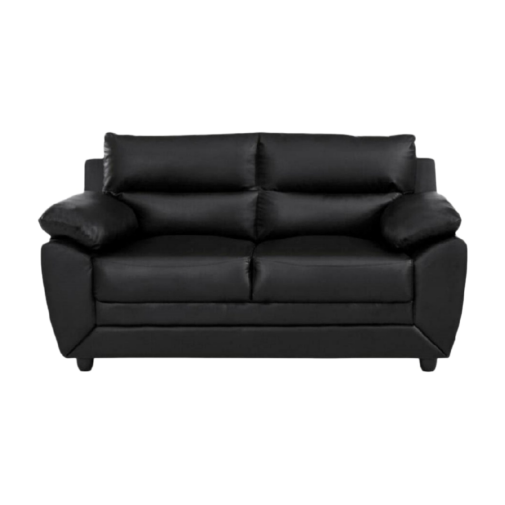 Canapé en cuir synthétique pour salon - 150 x 80 x 75-boistexture.com