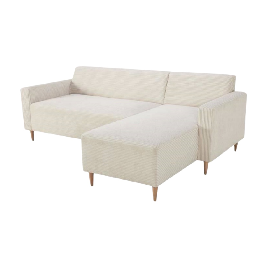 Canapé d'angle en tissu pour salon - 200 x 100 x 75-boistexture.com