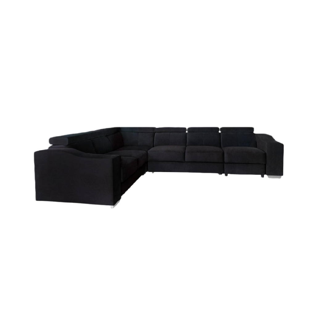 Canapé d'angle en tissu pour salon - 240 x 90 x 85-boistexture.com