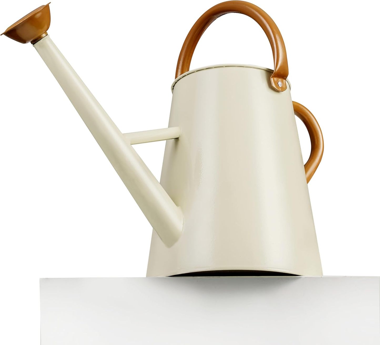 1.5 Gallon Galvanized Steel Watering Can, Removable Spout & Movable Ergonomic Handle for Indoor & Outdoor Plants