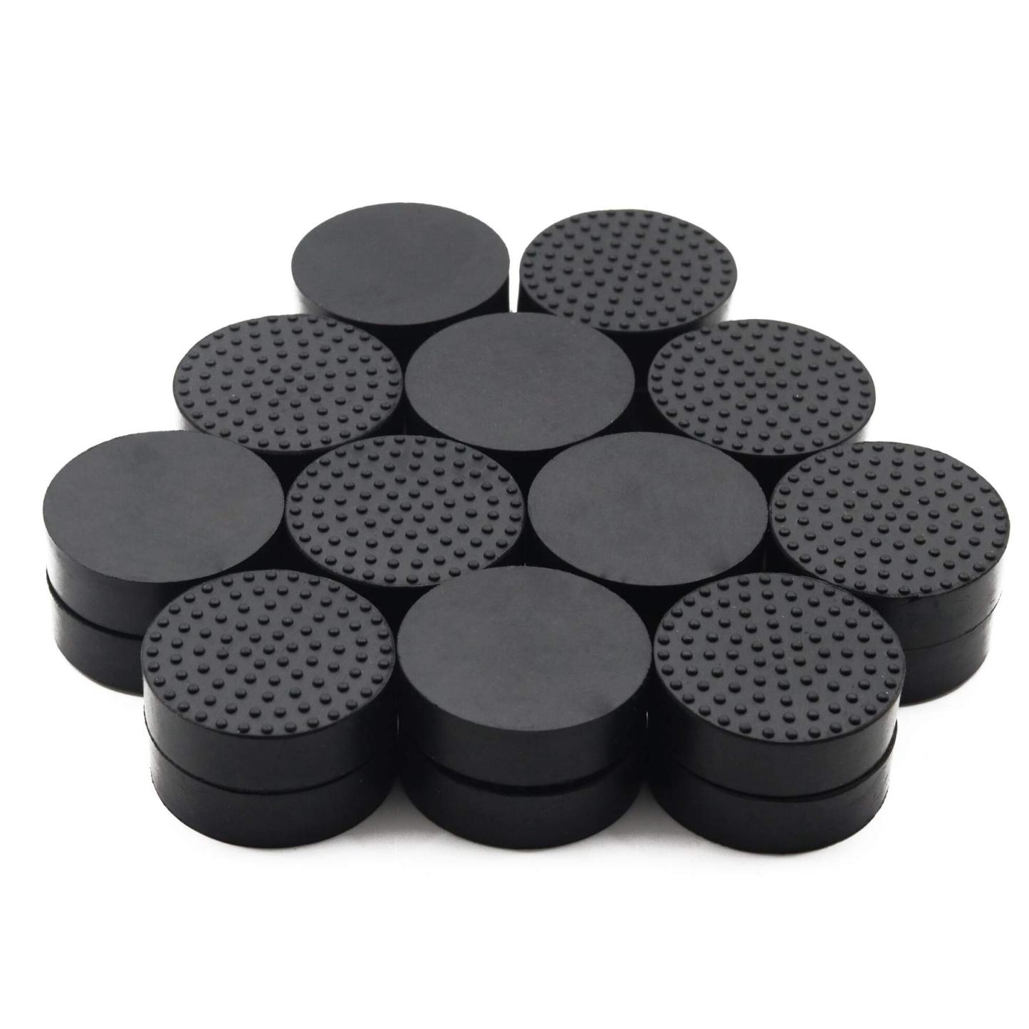 24 Pack Invisible Pot Feet with Non-Slip Grip Surface