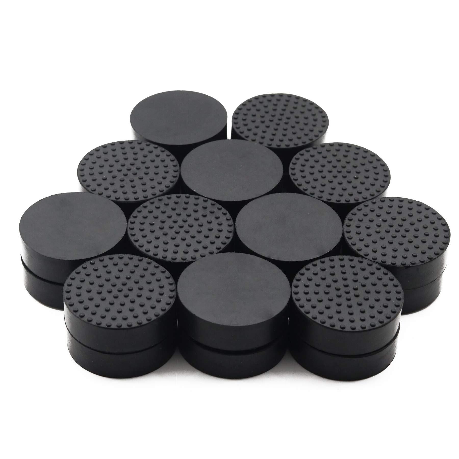 24 Pack Invisible Pot Feet with Non-Slip Grip Surface