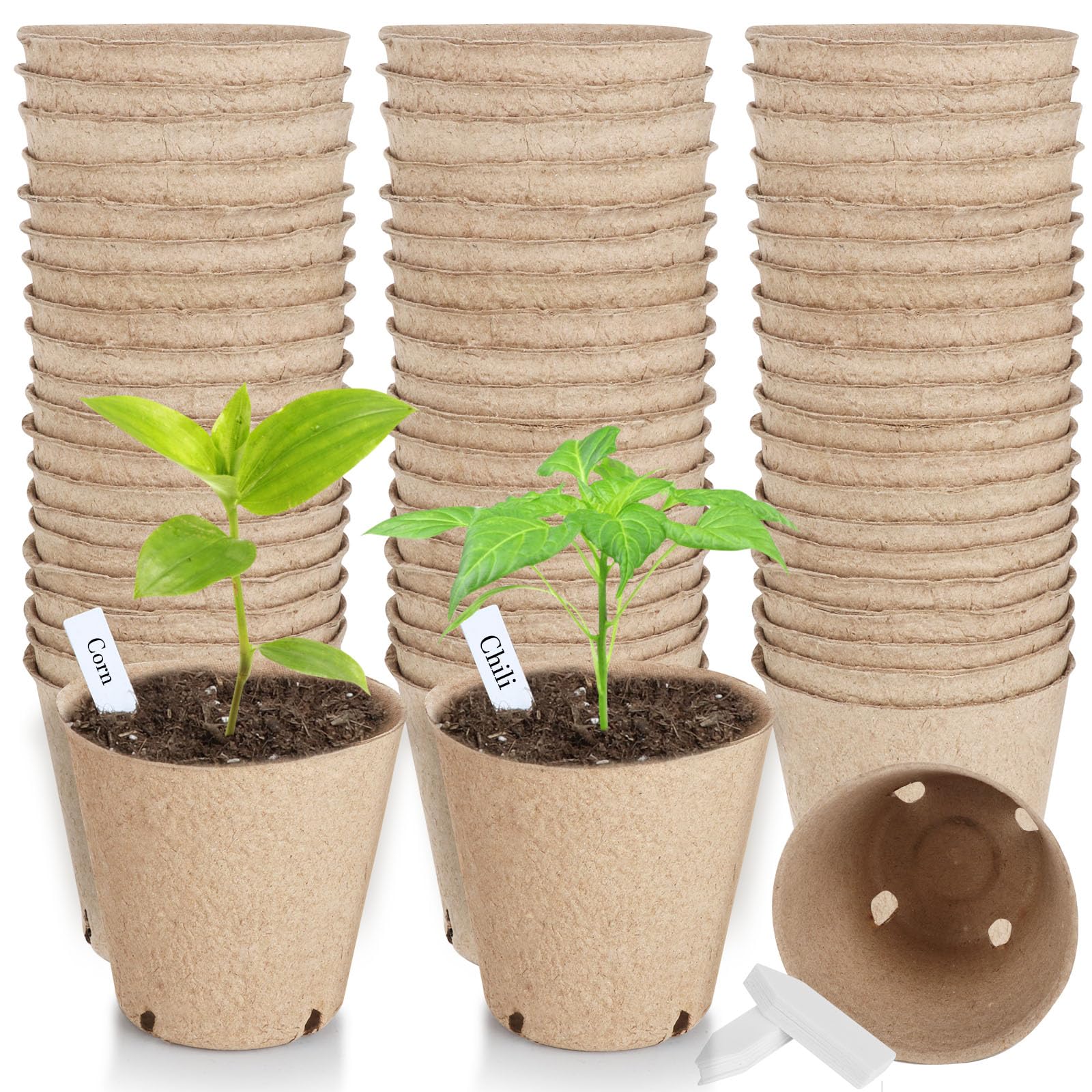 Round Nursery Seedling Pots