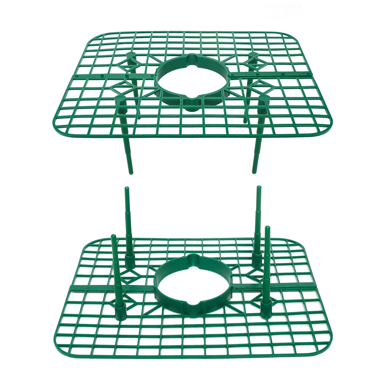 10 Pack Strawberry Plant Support Frames, Strawberry Growing Racks to Keep Berries Clean, Reusable Strawberry Planting Stands for Garden