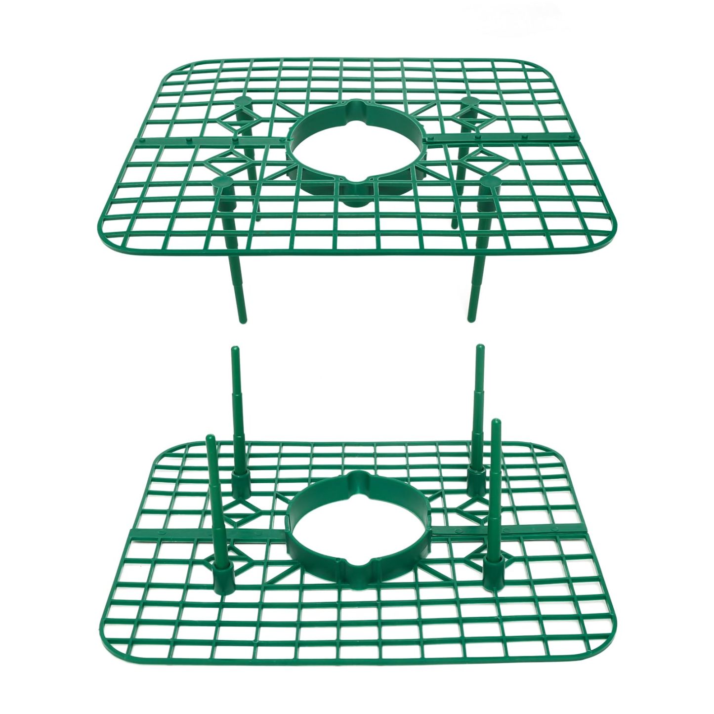 10 Pack Strawberry Plant Support Frames, Strawberry Growing Racks to Keep Berries Clean, Reusable Strawberry Planting Stands for Garden